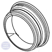 LG GASKET MDS63834701 - Main view showing tight seal for LGE Washing Machines