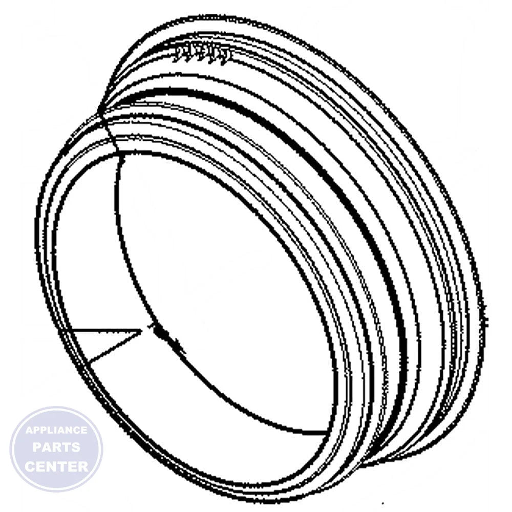 LG GASKET MDS63834701 - Main view showing tight seal for LGE Washing Machines