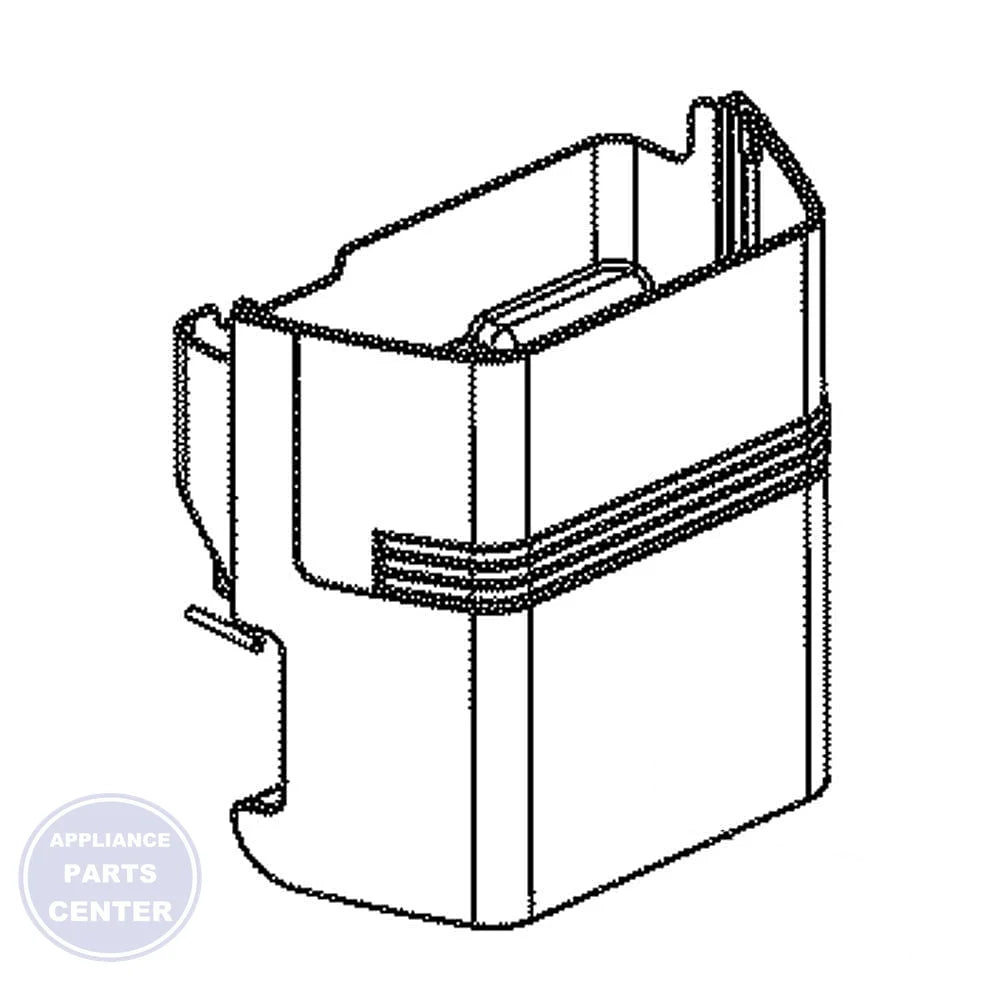 LG ICE BUCKET ASSEMBLY AKC73029304 - Main view showing efficient ice storage for LGE Refrigerators
