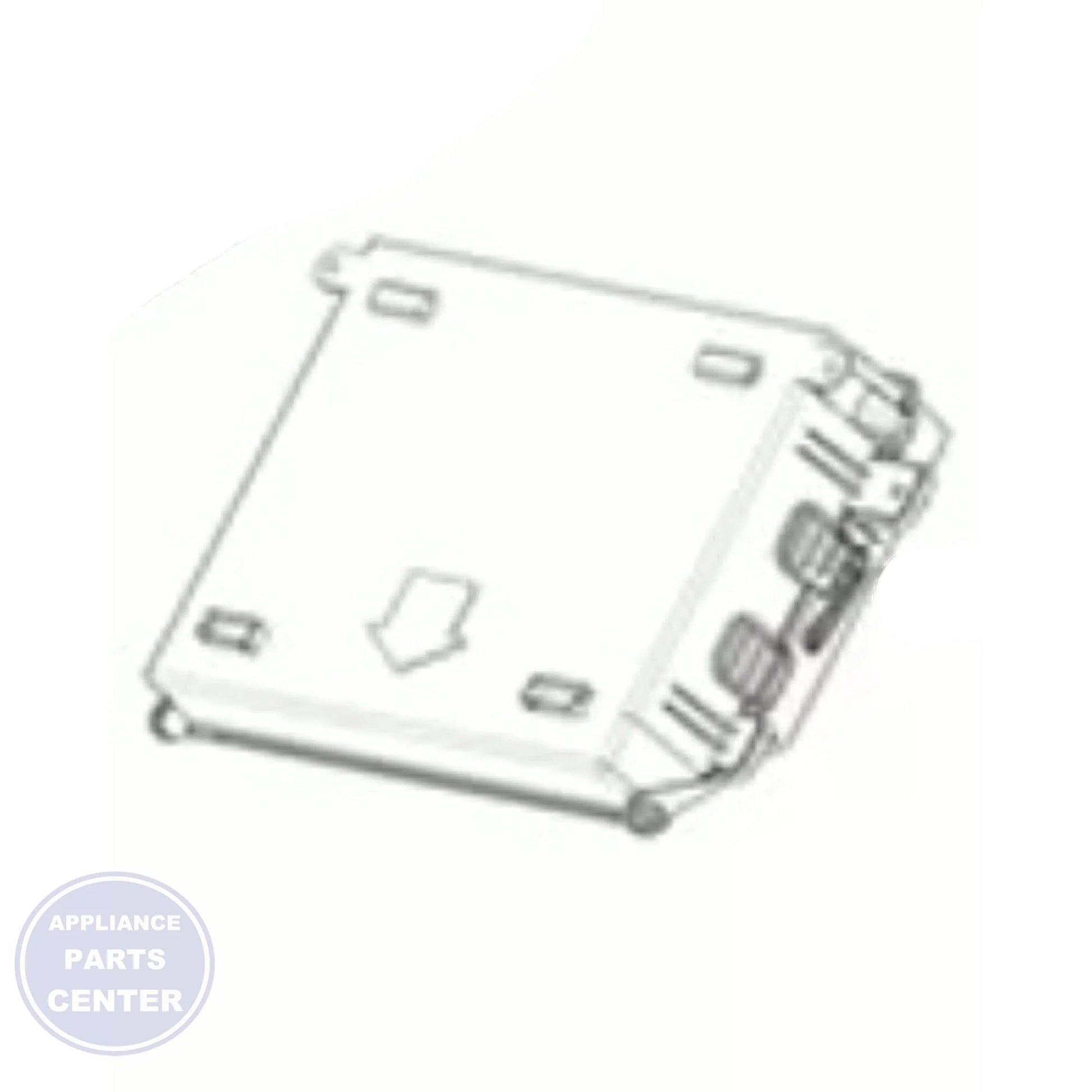 LG MAIN PCB ASSEMBLY EBR31002615 - Main view showing circuit board for LG Dryer models