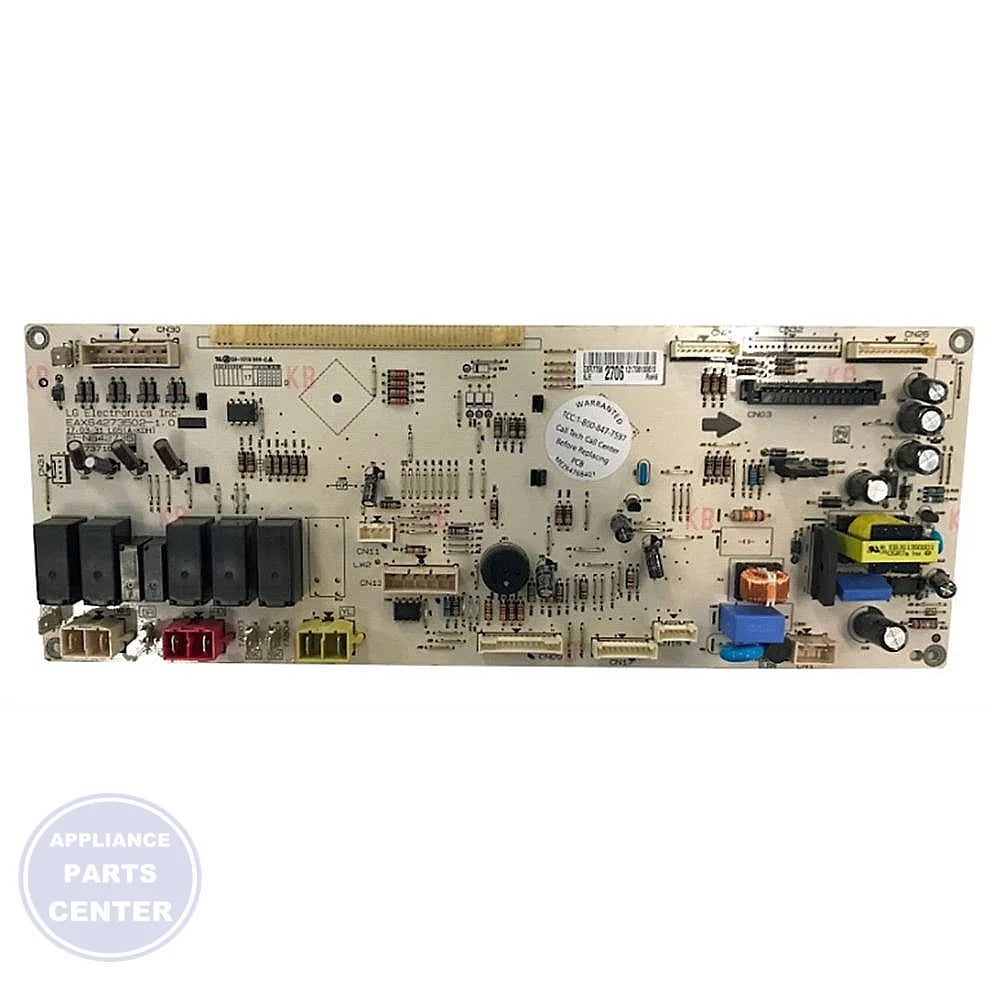 LG MAIN PCB ASSEMBLY EBR77562706 - Detailed view of specific technical details