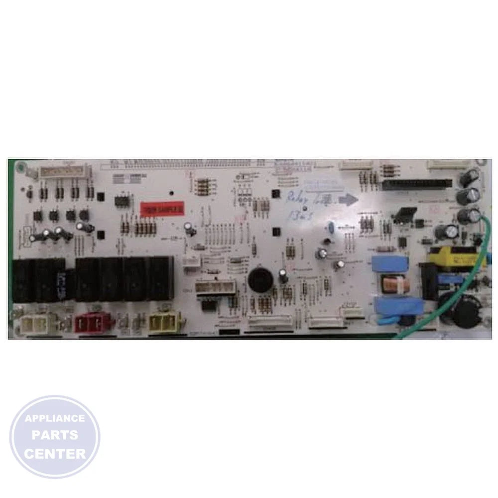 LG MAIN PCB ASSEMBLY EBR77562712 - Detailed view of circuit board assembly