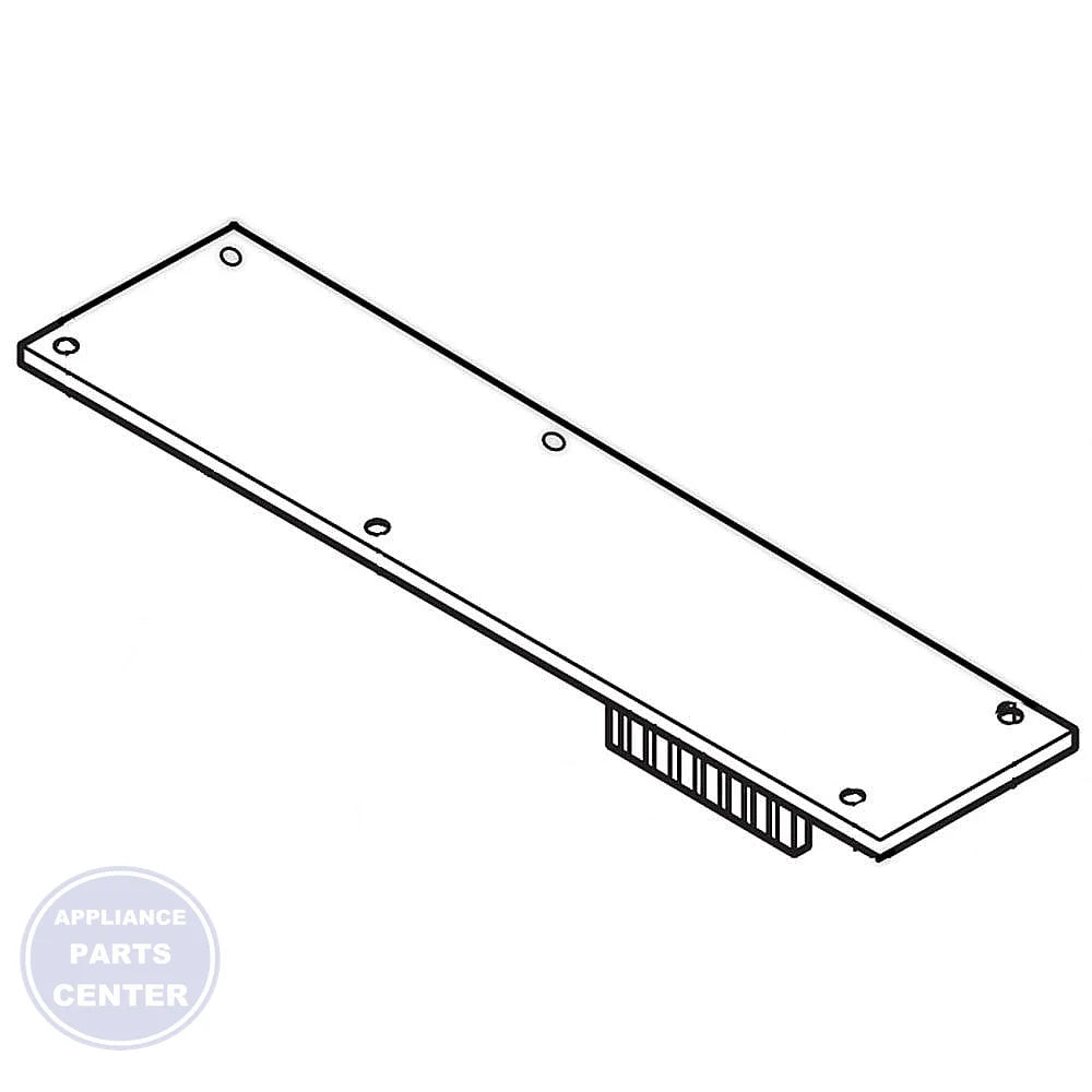 LG MAIN PCB ASSEMBLY EBR80321818 - Main view showing circuit board for LG washing machine models