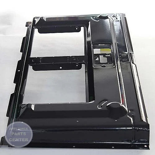 LG MICROWAVE HOOD COMBO BASE PLATE ASSEMBLY AGU74369402 - Main view showing sturdy build for LG XYZ model
