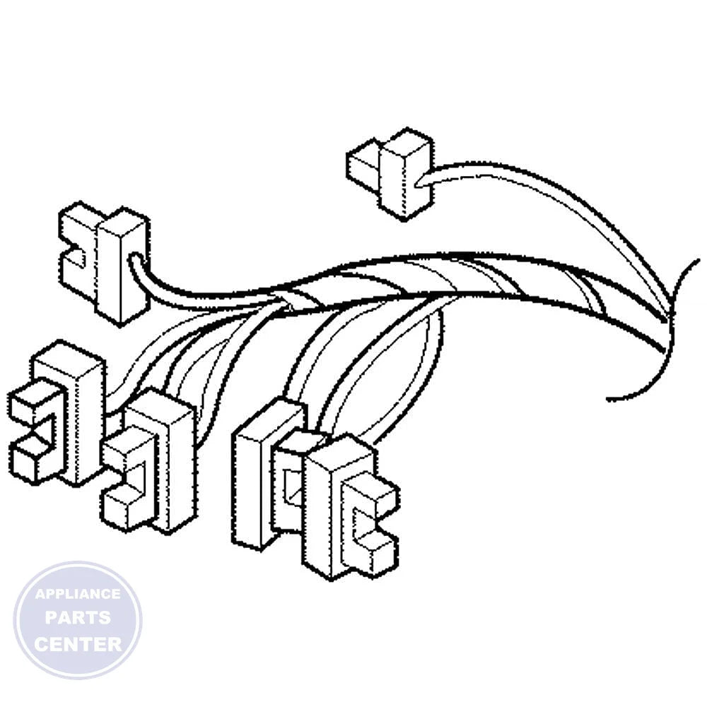 LG MULTI HARNESS EAD61951329 - Main view showing secure connector for LG washing machines