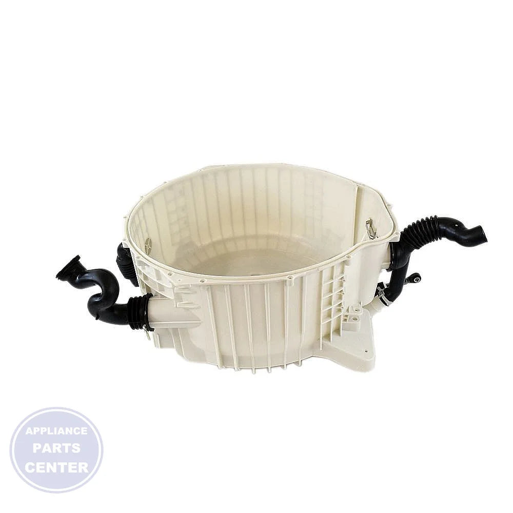 LG OUTER TUB ASSEMBLY AJQ73413804 - Main view showing laundry capacity for LGE models