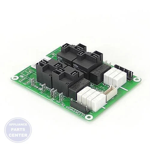 LG PCB ASSEMBLY EBR80595409 - Main view showing circuit board for LGE Range/Stove/Oven models