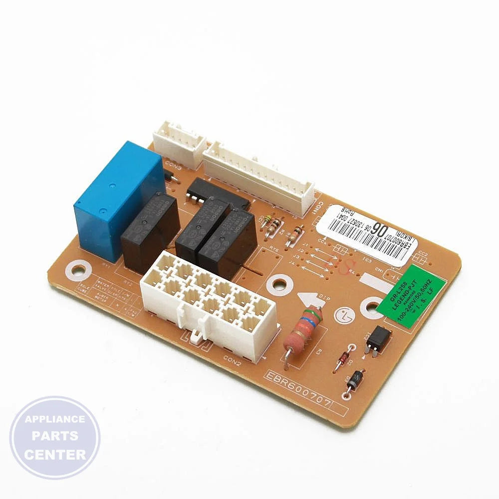 LG REFRIGERATOR CIRCUIT BOARD ASSEMBLY EBR60070706 - Main view showing temperature control for specific models