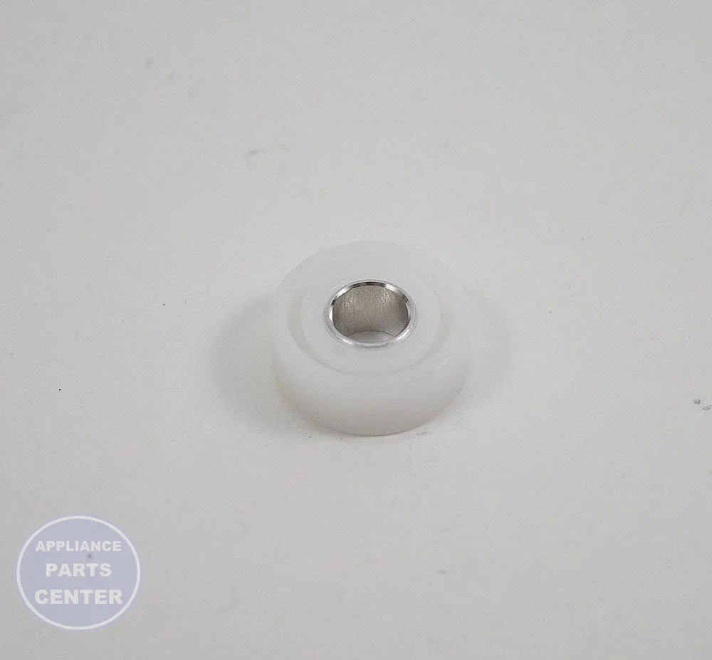 LG REFRIGERATOR CRISPER DRAWER SHELF ROLLER ASSEMBLY AHJ72989901 - Main view showing smooth operation for LG models