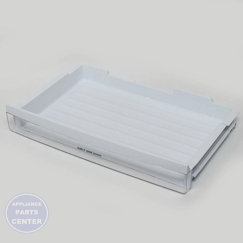 LG REFRIGERATOR DELI DRAWER TRAY ASSEMBLY AJP73455001 - Main view showing ample storage for LG models