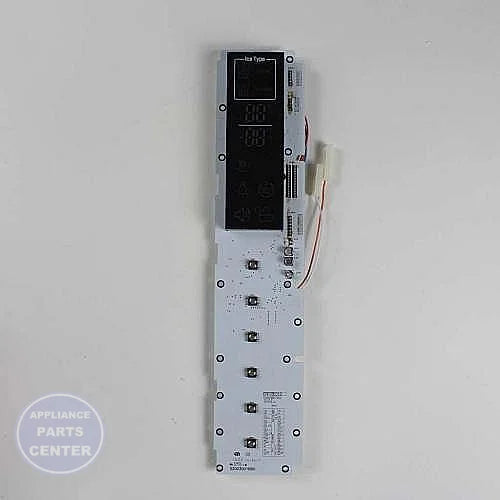 LG REFRIGERATOR DISPLAY PCB ASSEMBLY EBR78631902 - Main view showing LED display for LGE Refrigerator models