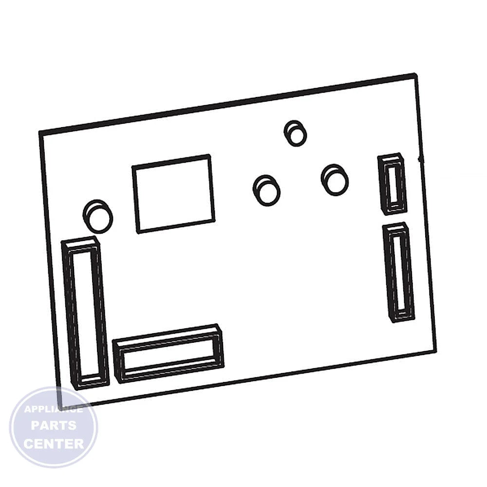 LG REFRIGERATOR DISPLAY PCB ASSEMBLY EBR78988409 - Main view showing display functionality for LG models