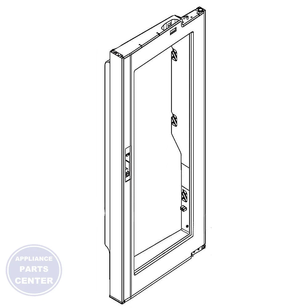 LG REFRIGERATOR DOOR FOAM ASSEMBLY ADD73536430 - Main view showing insulation benefits for LGE Refrigerator