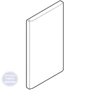 LG REFRIGERATOR DOOR FOAM ASSEMBLY ADD73896203 - Main view showing insulation benefits for LGE models