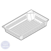LG REFRIGERATOR DRAWER TRAY ASSEMBLY AJP73754603 - Main view showing spacious storage for LGE Refrigerator models