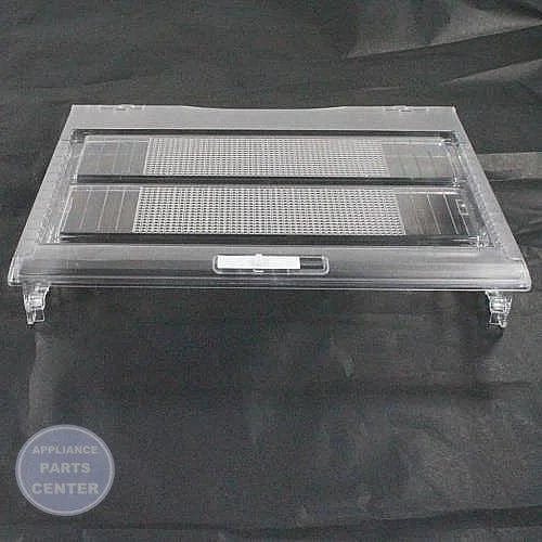 LG REFRIGERATOR FREEZER COVER ASSEMBLY ACQ86486001 - Main view showing snug fit for LGE Refrigerator models