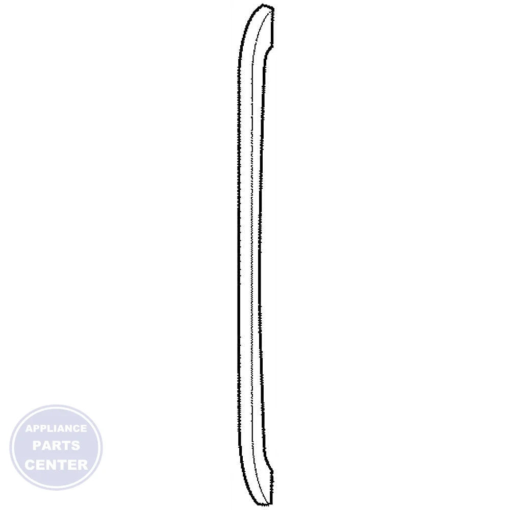 LG REFRIGERATOR HANDLE ASSEMBLY AED72952829 - Main view showing sturdy handle for LGE XYZ and LGE ABC models