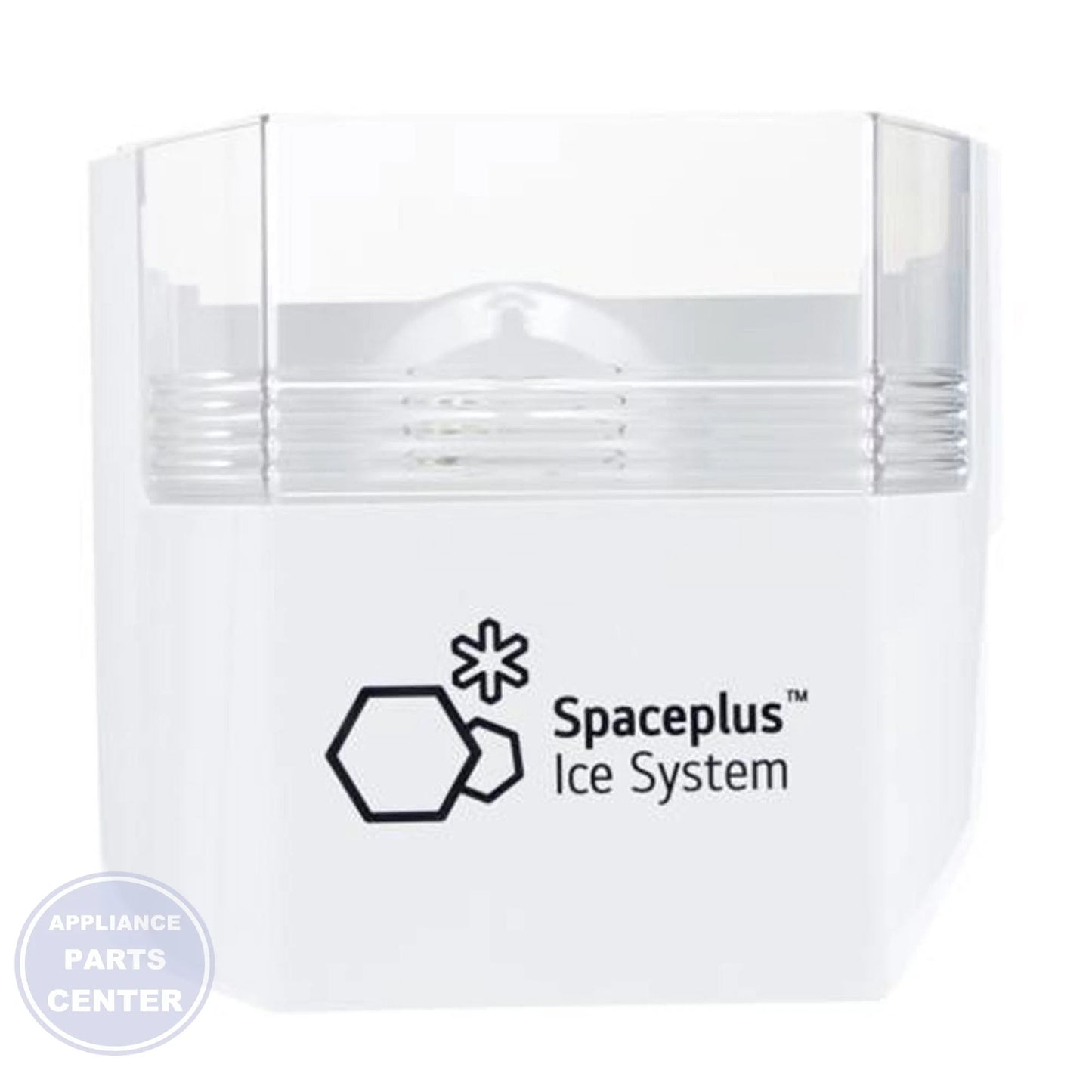 LG Refrigerator Ice Bucket Assembly AKC74069802 - Main view showing ice production for specific models