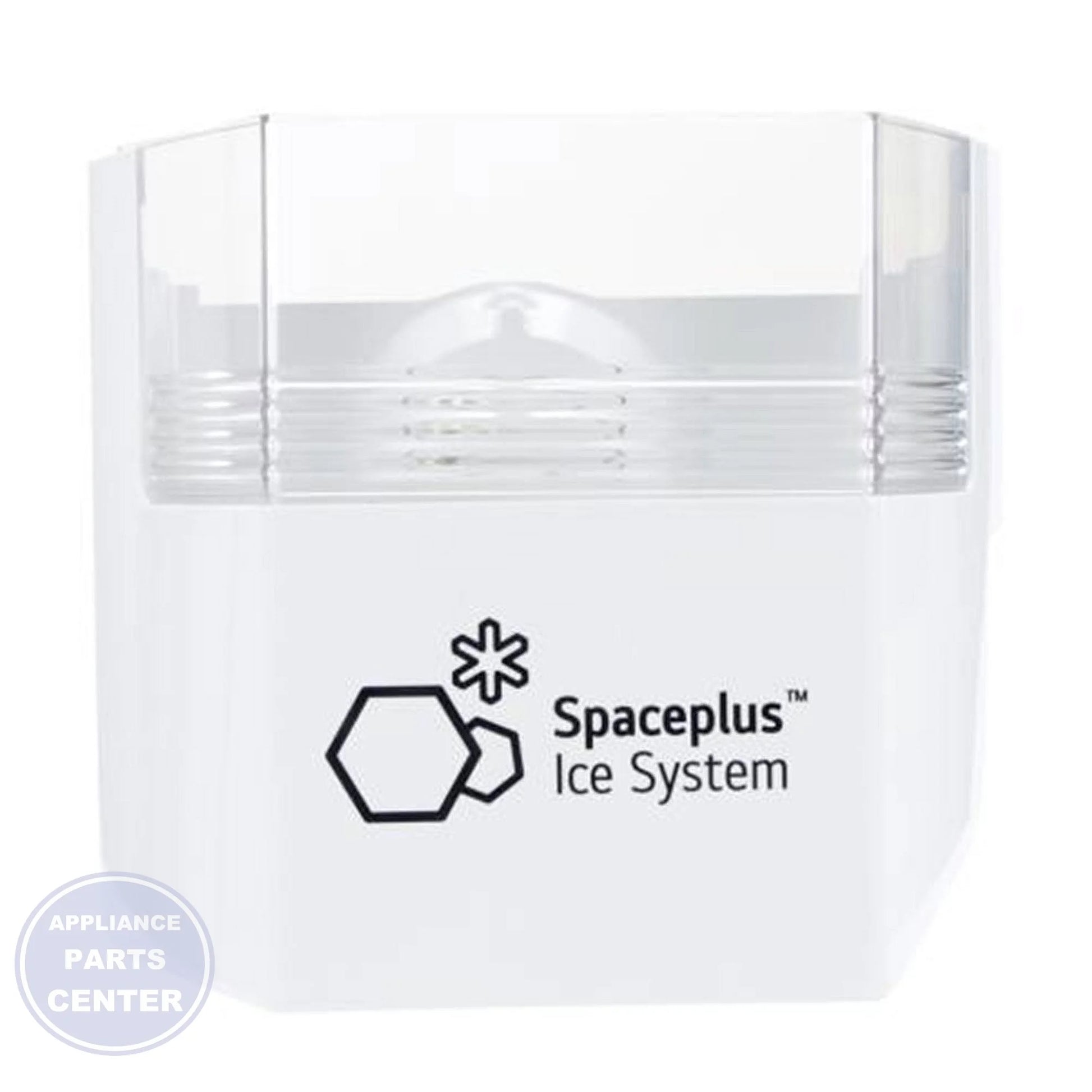 LG Refrigerator Ice Bucket Assembly AKC74069802 - Main view showing ice production for specific models