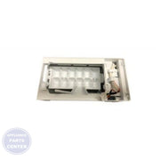 LG Refrigerator Ice Maker Assembly Kit AEQ72909606 - Main view showing ice production for LG models