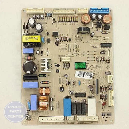 LG REFRIGERATOR MAIN PCB ASSEMBLY EBR64110562 - Main view showing component layout for specific models