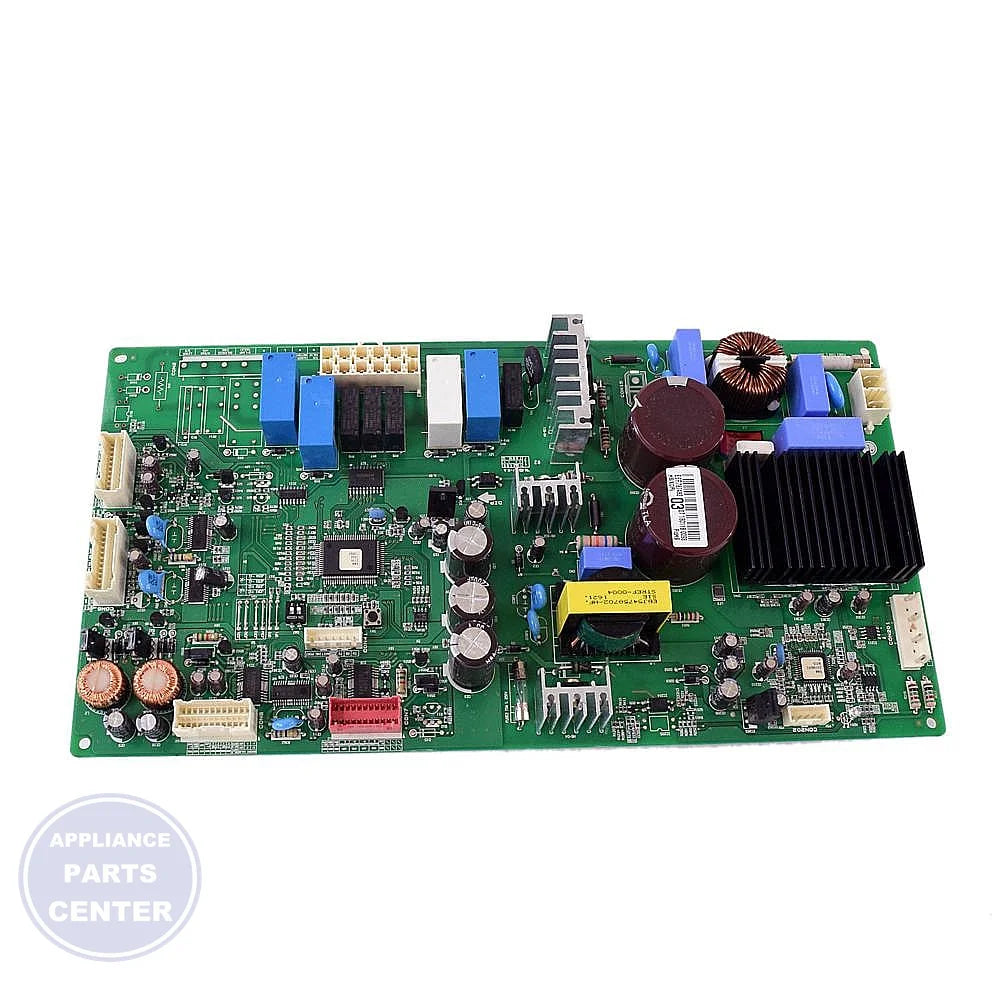 LG REFRIGERATOR MAIN PCB ASSEMBLY EBR78748203 - Main view showing precise temperature control for LG XYZ123 model