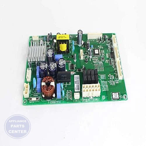 LG REFRIGERATOR MAIN PCB ASSEMBLY EBR80757404 - Main view showing circuit board for specific models