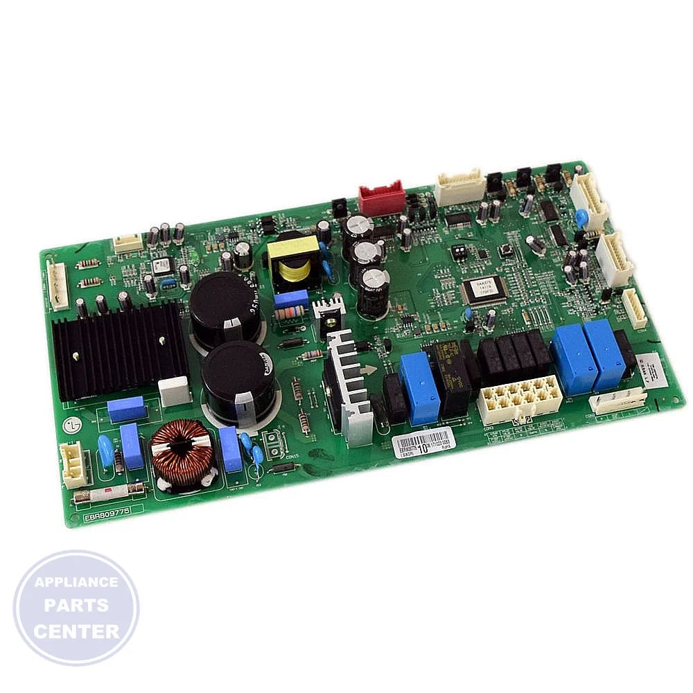LG REFRIGERATOR MAIN PCB ASSEMBLY EBR80977510 - Main view showing precise temperature control for LGE refrigerator models