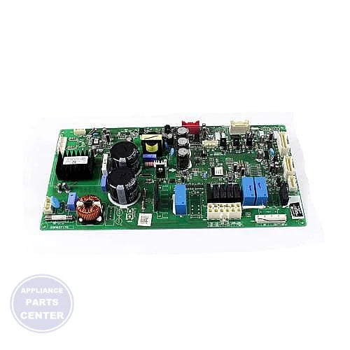 LG REFRIGERATOR MAIN PCB ASSEMBLY EBR83717501 - Main view showing circuit board for LG models