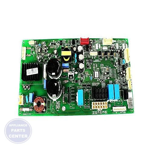 LG REFRIGERATOR MAIN PCB ASSEMBLY EBR83717509 - Main view showing circuit board timer for specific models
