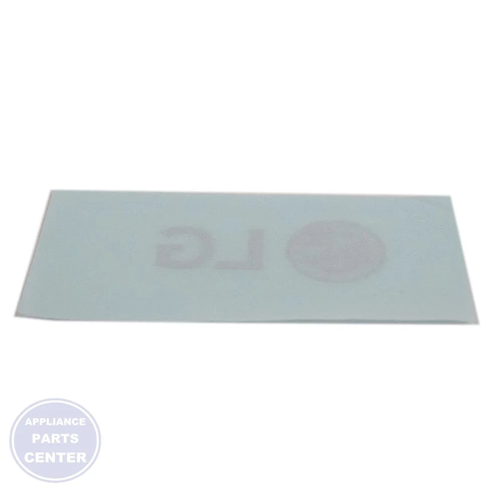 LG REFRIGERATOR NAMEPLATE MFT62346514 - Detailed view of the identification features