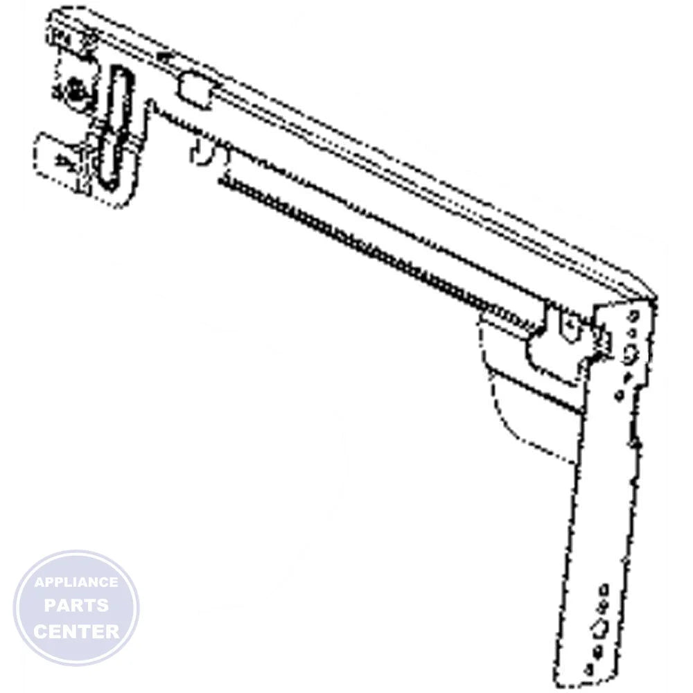 LG REFRIGERATOR RAIL CONNECTOR MCD62527203 - Main view showing durable construction for LG models