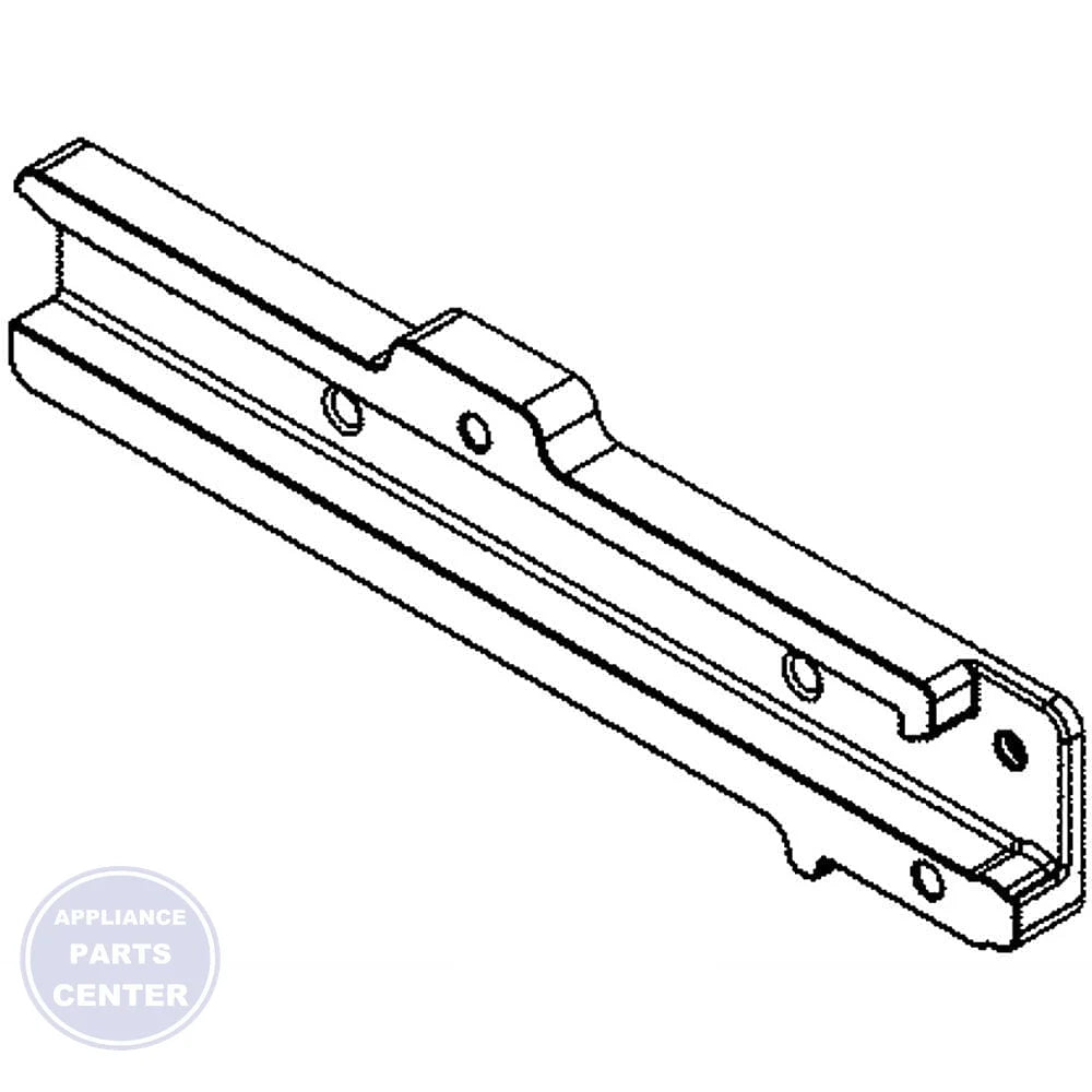LG REFRIGERATOR RAIL HOLDER MEG63064502 - Main view showing weight capacity for LG refrigerator models