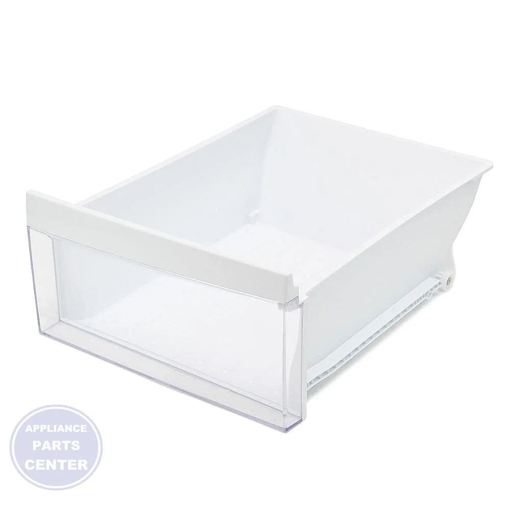 LG REFRIGERATOR RIGHT VEGETABLE CRISPER DRAWER AJP73455405 - Main view showing spacious storage for LGE models