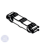 LG REFRIGERATOR SUPPORT ASSEMBLY MJH63294801 - Main view showing sturdy support for LGE models