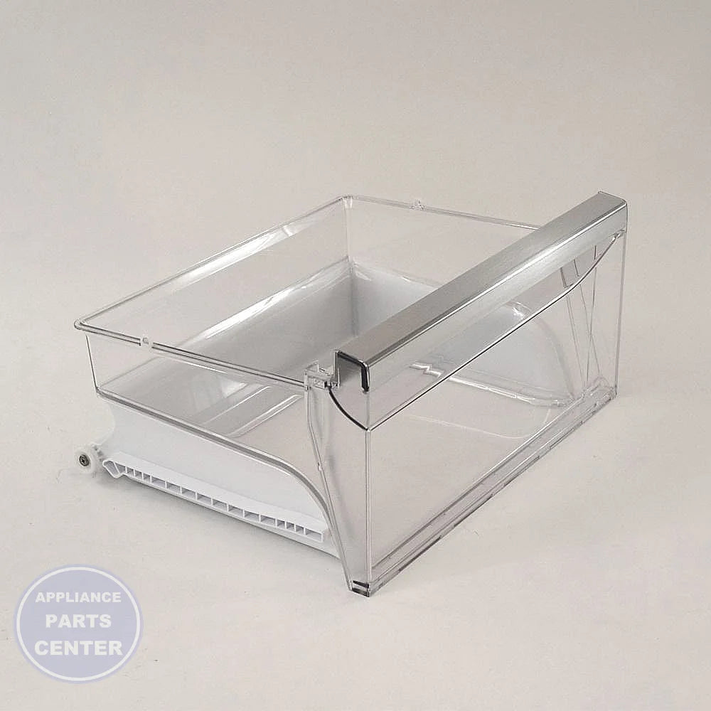 LG VEGETABLE TRAY ASSEMBLY AJP73374610 - Main view showing adjustable dividers for LG models