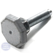 LG WASHER LEVELING LEG AND FEET ASSEMBLY AFC72755402 - Main view showing stabilizing feature for LGE series