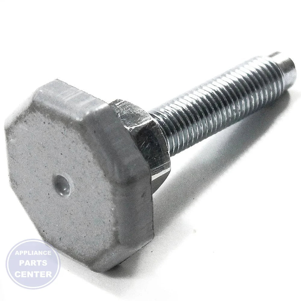 LG WASHER LEVELING LEG AND FEET ASSEMBLY AFC72755402 - Main view showing stabilizing feature for LGE series