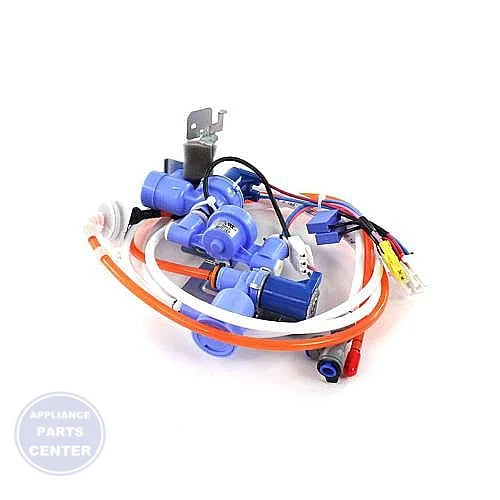 LG WATER VALVE ASSEMBLY AJU73432806 - Main view showing water inlet valve for LGE Refrigerator models