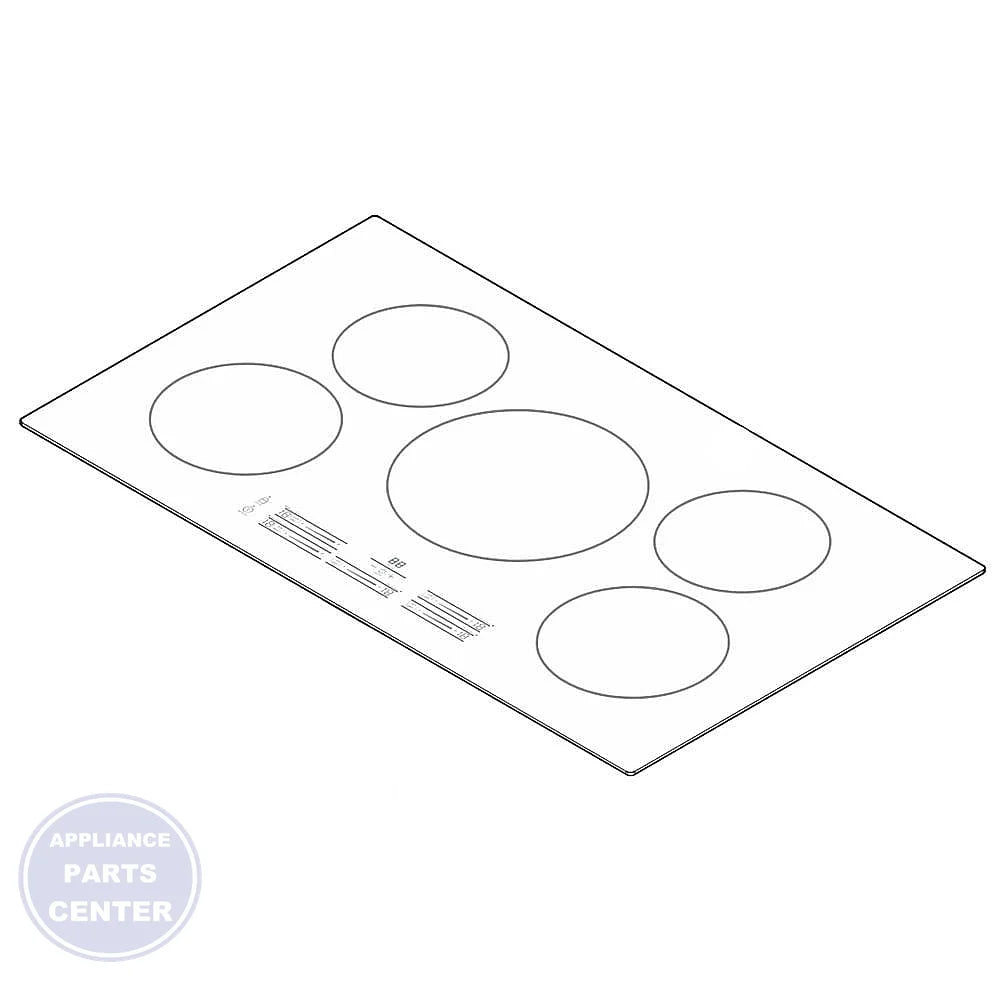 WCI MAIN TOP ASSEMBLY 5304514394 - Main view showing durable cooktop surface for WCI models