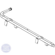 GEH MANIFOLD PIPE WB28X25074 - Main view showing gas flow optimization for GEH XYZ models