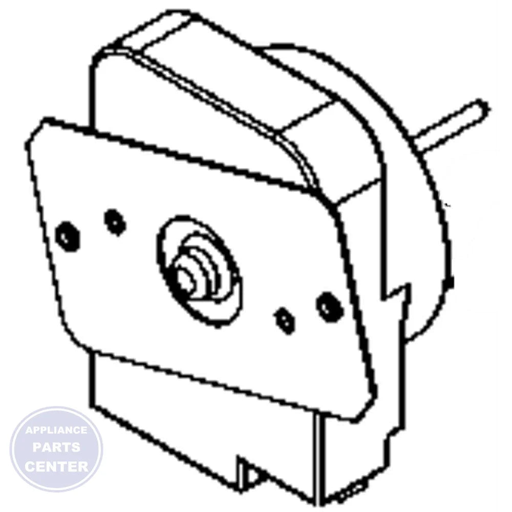 GEH MOTOR & MTG PLATE ASSY WR60X10217 - Main view showing high-quality assembly for GEH models