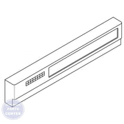 WPL NLA:CONTROL PANEL 8530847 - Main view showing precision touchpad for various WPL dishwasher models