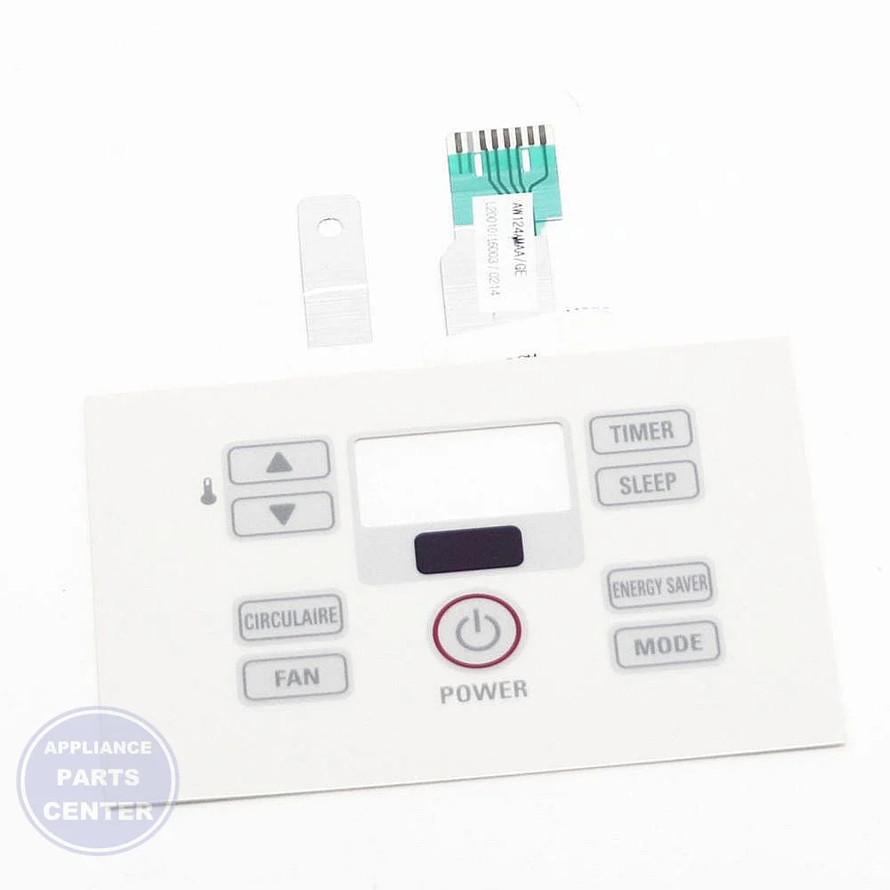 GEN NLA:MEMBRANE SWITCH WJ26X10058 - Main view showing programmable settings for XYZ and ABC series
