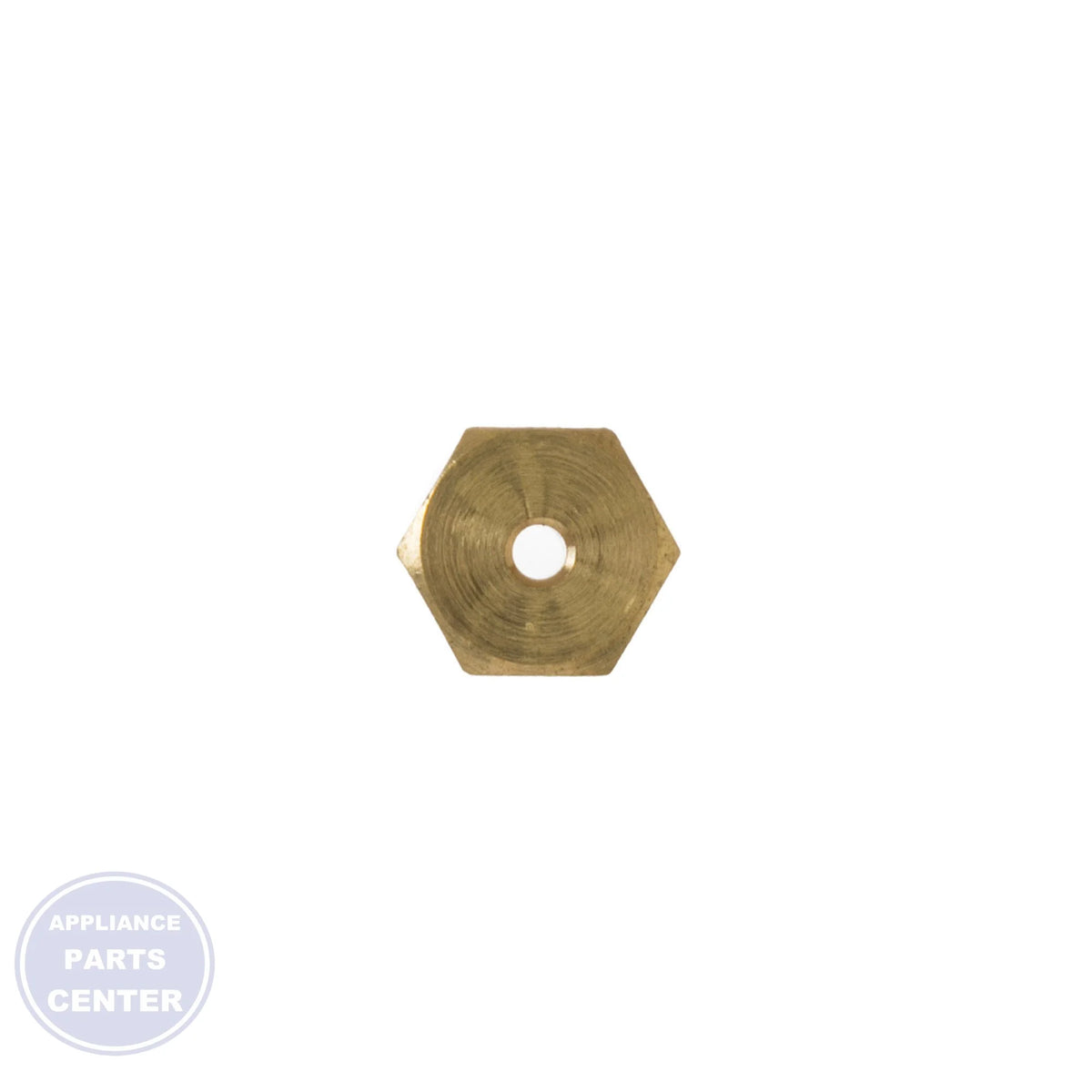 ORIFICE SPUD (NG MAIN) WB28T10156 - Detailed view of gas flow control details