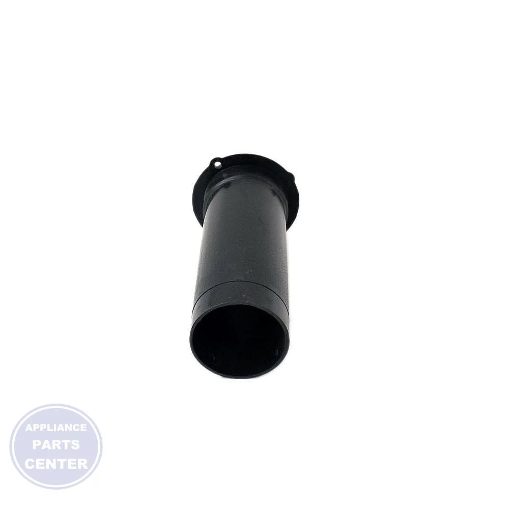 OUTLET AIR PIPE 68-24021-01 - Side view with precise measurements
