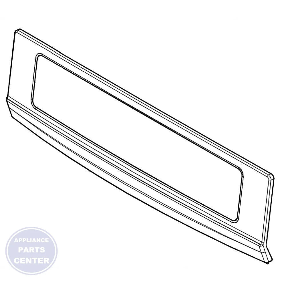WCI OVERLAY 316381602 - Main view showing touchpad for specific models