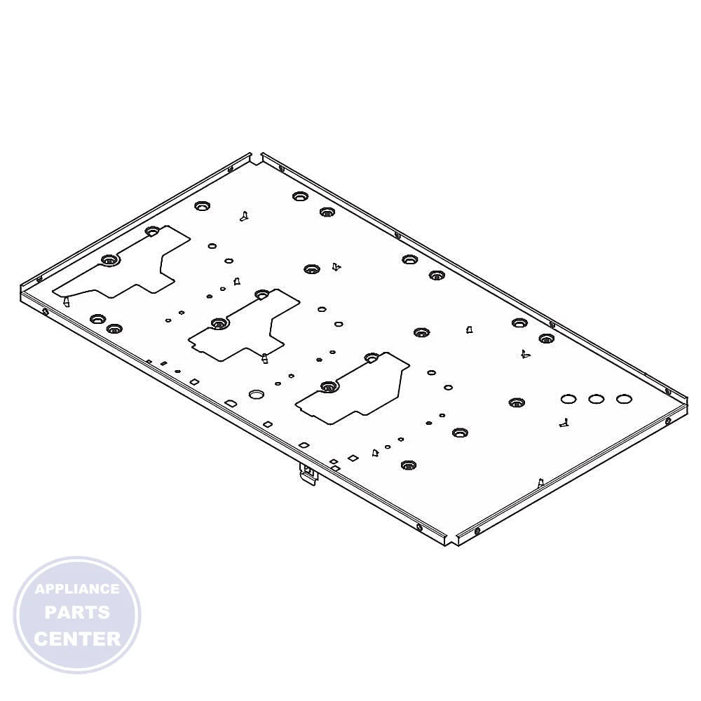 WCI PANEL 5304514390 - Main view showing structural support for specific models