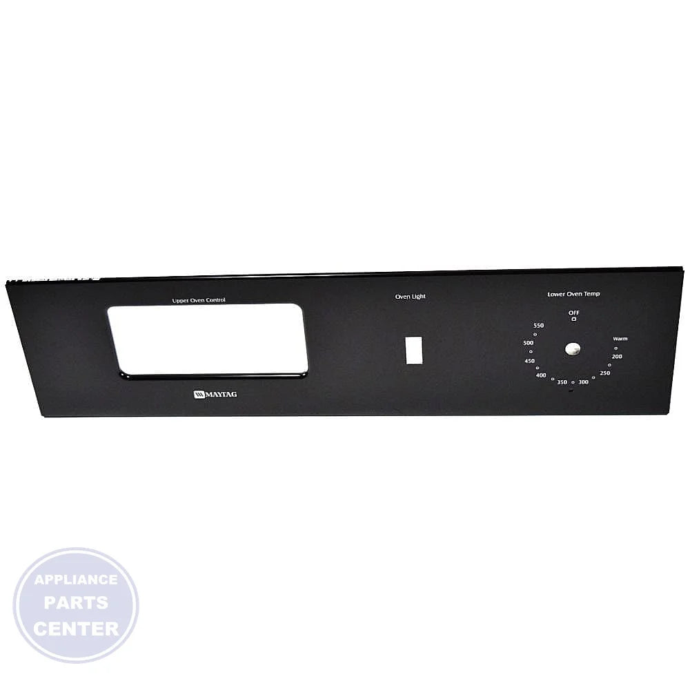 WPL PANEL,CONTROL DBL 24BLK W10196422 - Main view showing touchpad panel for WPL Range/Stove/Oven