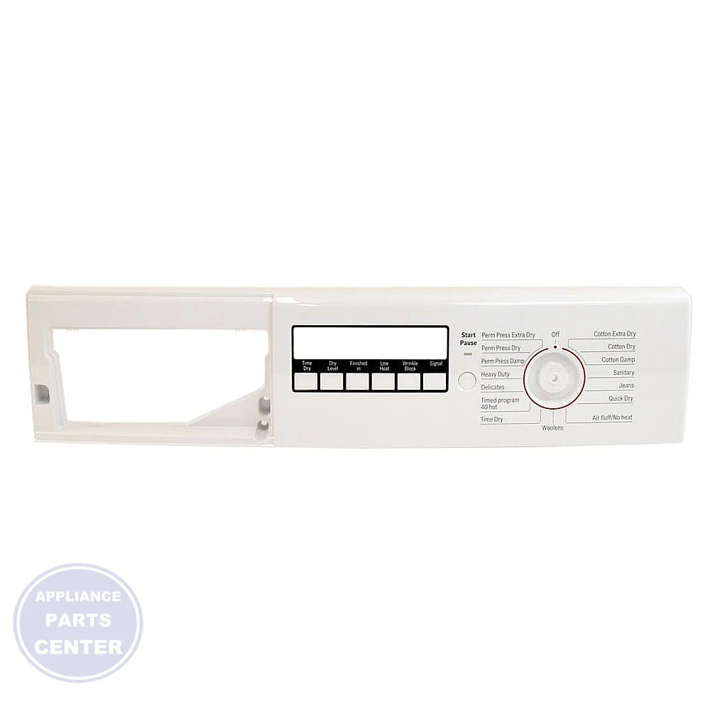 BSH PANEL-FACIA 00749020 - Main view showing sleek design for BSH models